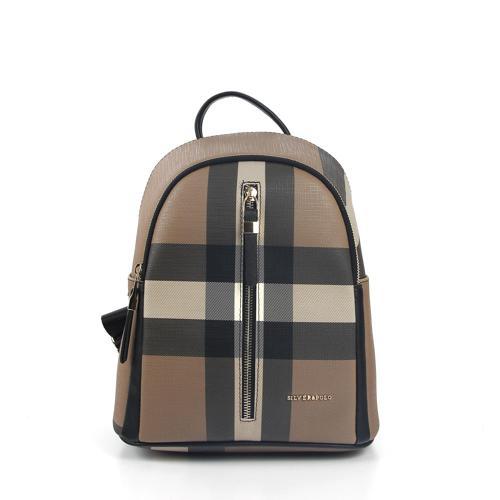 Kadın  901-33419 Silver Polo SIRT ÇANTASI M80 KAHVE-MAT Siyah