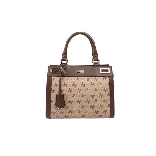 Kadın Omuz Çantası 1174-48182 SILVER POLO BAYAN ÇANTASI M178 KOYU BEJ-MAT KAHVE