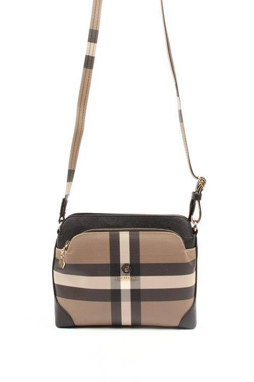 Kadın Çapraz Çanta 364-34602 SILVER POLO ÇAPRAZ BAYAN ÇANTASI MK80 KAHVE-MAT SİYAH