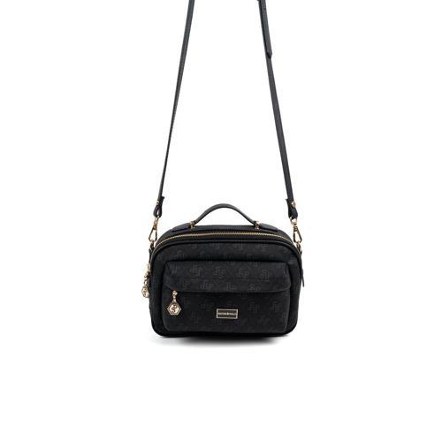 Kadın Çapraz Çanta 1186-48305 SILVER POLO ÇAPRAZ BAYAN ÇANTASI M178 SİYAH-MAT SİYAH