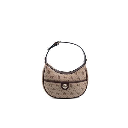 Kadın Omuz Çantası 1194-48198 SILVER POLO BAYAN ÇANTASI M178 KOYU BEJ-MAT KAHVE