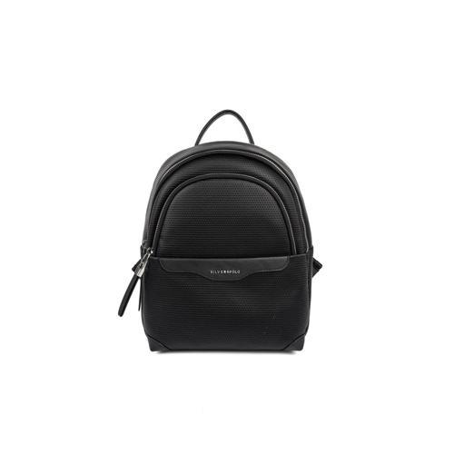 Kadın 1265-48625 SILVER POLO SIRT ÇANTASI M86 SİYAH-MAT SİYAH