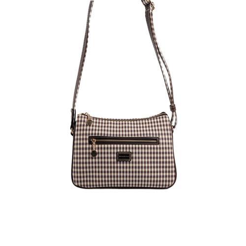 Kadın Çapraz Çanta 818-47760 SILVER POLO ÇAPRAZ BAYAN ÇANTASI M191 KAHVE SARI-MAT KAHV