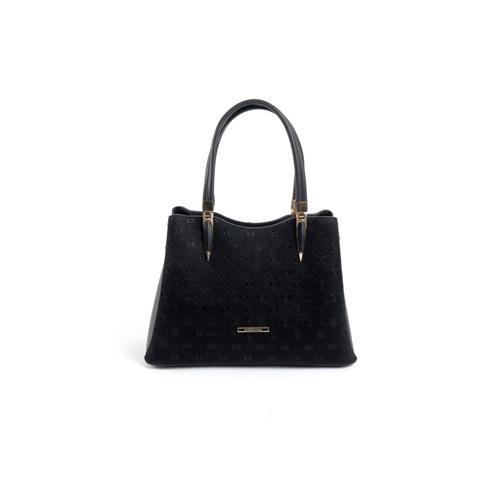 Kadın Omuz Çantası 1205-47381 SILVER POLO BAYAN ÇANTASI M158 SİYAH-NOVA SİYAH