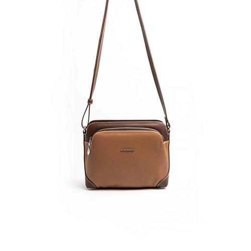 Kadın Çapraz Çanta 364-46193 SILVER POLO ÇAPRAZ BAYAN ÇANTASI M86 KARAMEL-MAT KAHVE