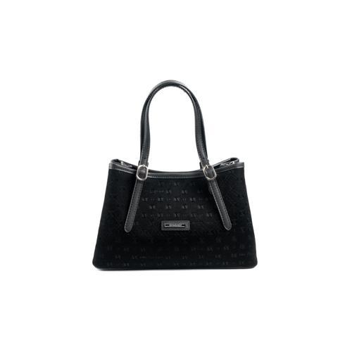 Kadın Omuz Çantası 1252-48328 SILVER POLO BAYAN ÇANTASI M158 SİYAH-NOVA SİYAH