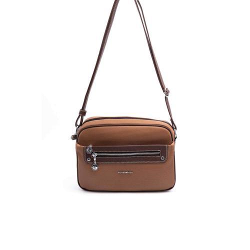 Kadın Çapraz Çanta 753-45986 SILVER POLO ÇAPRAZ BAYAN ÇANTASI M86 KARAMEL-MAT KAHVE