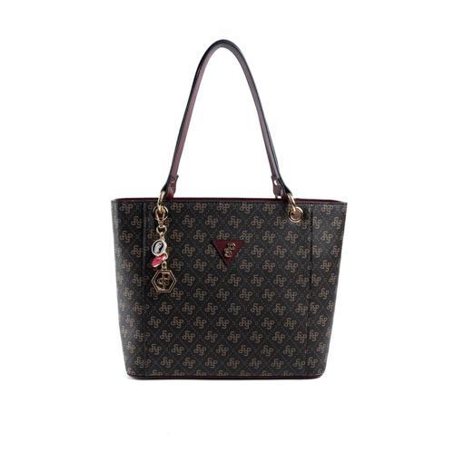 Kadın Omuz Çantası 1176-48187 SILVER POLO BAYAN ÇANTASI M178 KAHVE SARI-MAT BORDO