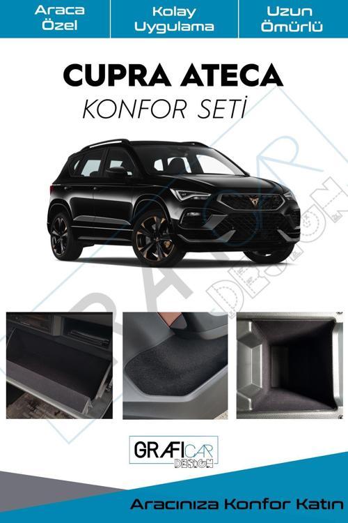 Cupra Ateca Konfor Seti Araç İçi Eşya Cepleri Ses Giderici Kaplama Set