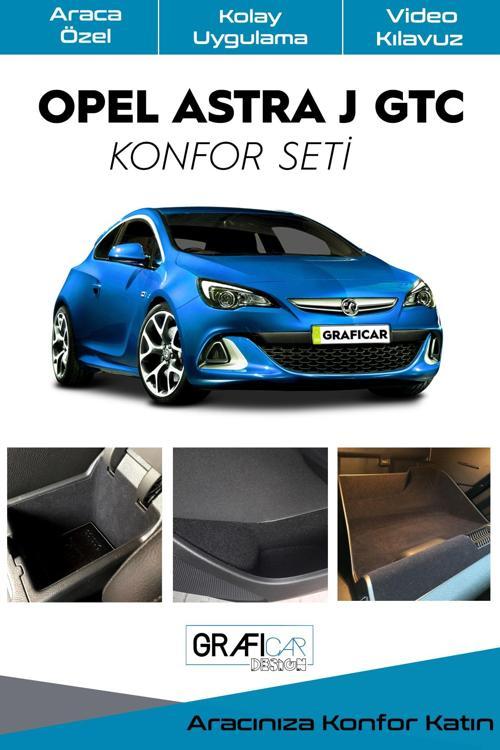 Opel Asta J Gtc Konfor Seti-Iç Trim Kumaş Kadife Kaplama-Ses Izolasyon Amaçlı Ürün/Tüm Model Yılları