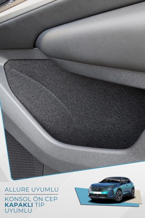 Peugeot 3008 Iıı / P64 "Allure" Uyumlu Konfor Seti - Konsol Ön Cep Kapaklı