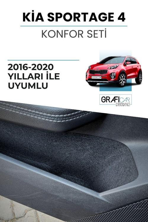 Kia Sportage 4 / 2015-2021 Konfor Seti Araç Içi Eşya Cepleri Ses Giderici Kaplama