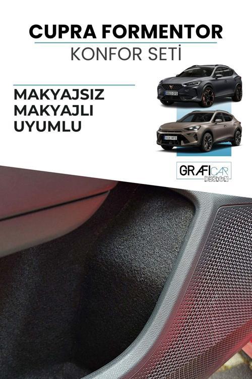Cupra Formentor Konfor Seti Cep Içi Kumaş Kaplama Ses Izolasyon Amaçlı Ürün