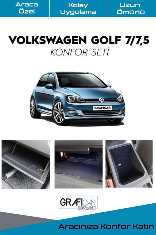 Volkswagen Golf 7/7,5 Konfor Seti-İç Trim Kumaş Kadife Kaplama-Ses Izolasyon Amaçlı Ürün