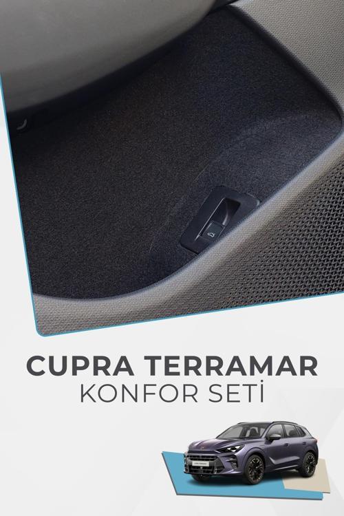 Cupra Terramar Uyumlu Konfor Seti – Ceplere Özel Yapışkanlı Premium Görünüm Kaplama