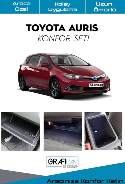 Toyota Auris Konfor Seti-İç Trim Kumaş Kadife Kaplama-Ses Izolasyon Amaçlı Ürün