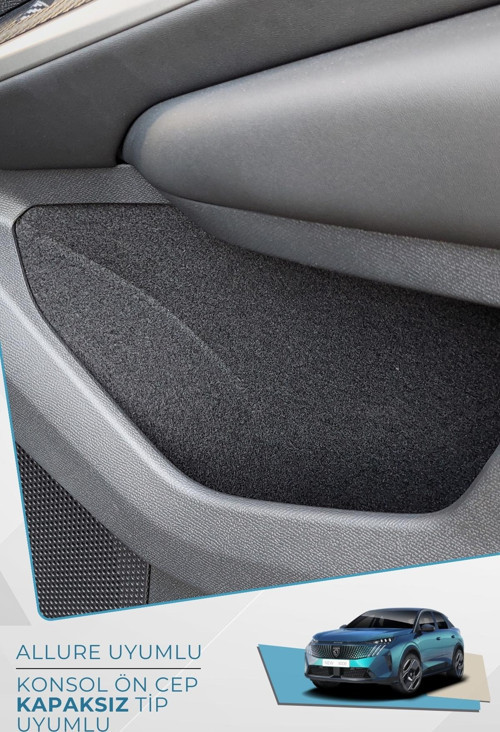 Peugeot 3008 Iıı / P64 "Allure" Uyumlu Konfor Seti - Konsol Ön Cep Kapaksız