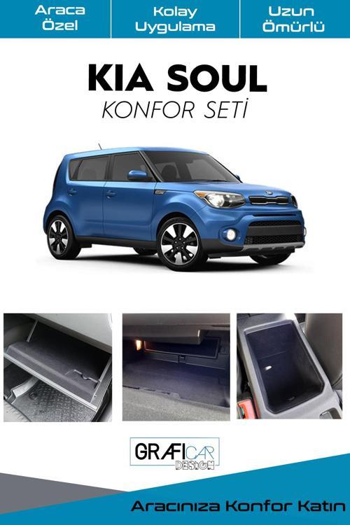 Kia Soul Konfor Seti-İç Trim Kumaş Kadife Kaplama-Ses Izolasyon Amaçlı Ürün