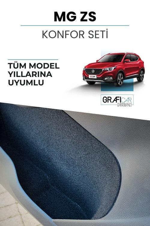 Mg Zs Uyumlu Konfor Seti Araç Içi Eşya Cepleri Ses Giderici Kaplama