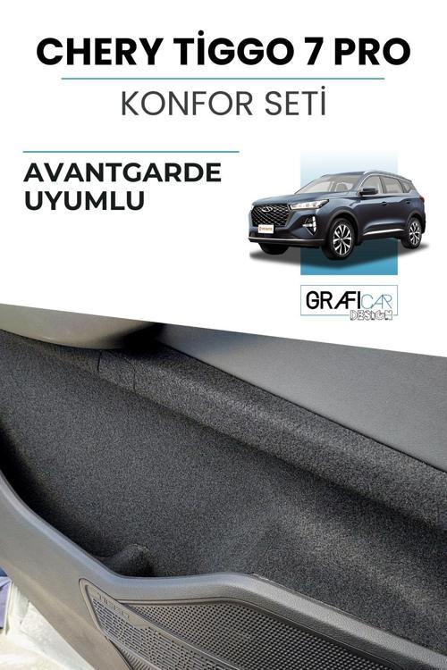 Chery Tiggo 7 Pro Konfor Seti Araç Içi Eşya Cepleri Ses Giderici Avantgarde Uyumlu