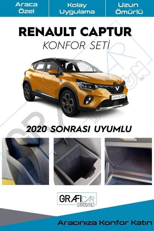 Renault Captur Konfor Seti- Iç Trim Kumaş Kaplama- Ses Izolasyon Amaçlı Ürün Touch Plus Uyumlu