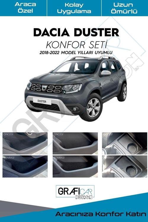 Dacia Duster Konfor Seti-İç Trim Kumaş Kadife Kaplama-Ses Izolasyon Amaçlı Kaplama