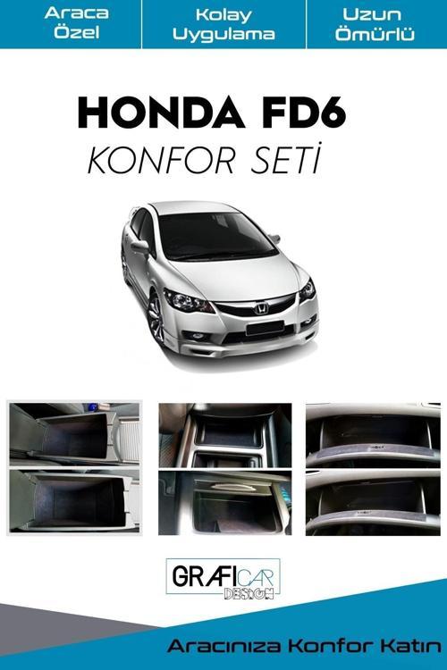 Honda Cıvıc Uyumlu Fd6 Konfor Seti-İç Trim Kumaş Kadife Kaplama-Ses Izolasyon Amaçlı Ürün