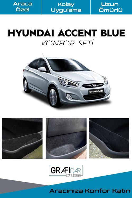 Hyundai Accent Blue Konfor Seti - Iç Trim Kumaş Kadife Kaplama-Ses Izolasyon Amaçlı Ürün