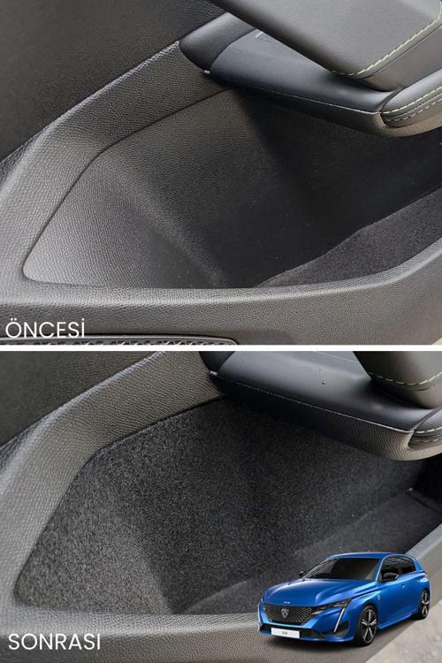 Peugeot 308/P5 Konfor Seti - Torpido Kaplamalı Set-Araç Içi Eşya Cepleri Ses Giderici Kaplama Set