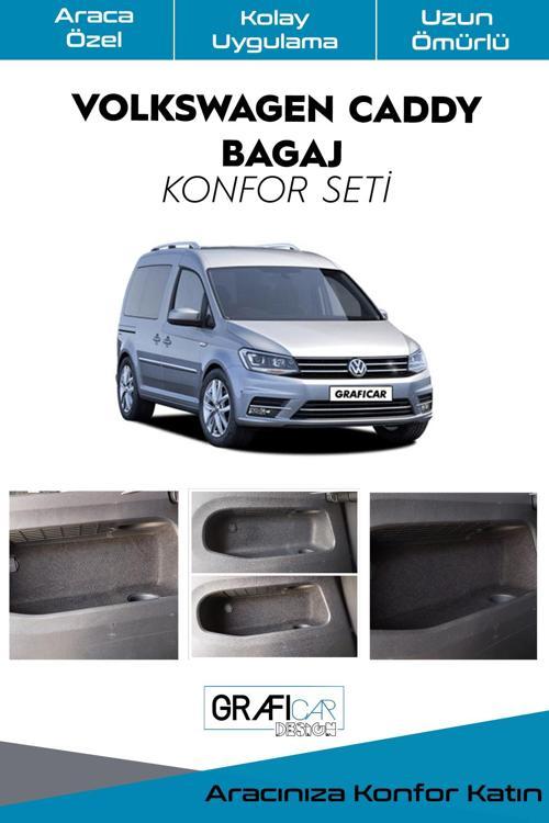 Volkswagen Caddy Bagaj Konfor Seti-İç Trim Kumaş Kadife Kaplama-Ses Izolasyon Amaçlı Ürün