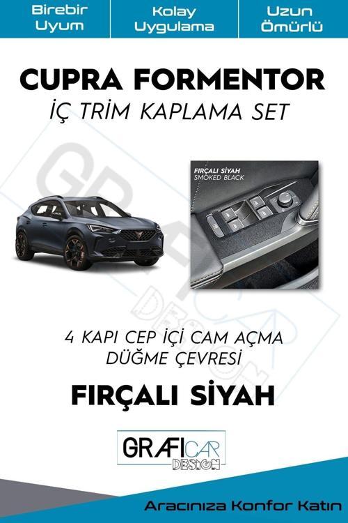 Cupra Formentor 4 Kapı Içi Tutma Kaplama Sticker Seti