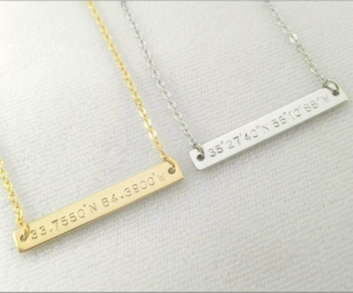 925 Ayar Gümüş Koordinat Unisex Bileklik