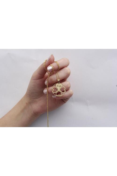 925 Ayar Gümüş Kadın Kişiye Özel Kalp Kolye