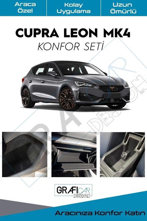 Cupra Leon Mk4 Konfor Seti Araç Içi Eşya Saklama Gözleri Için Ses Giderici Izolasyon Kaplama Seti
