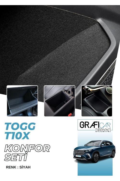 Togg T10X Konfor Seti - Araç İçi Kumaş Kaplama-İzolasyon Amaçlı Ürün