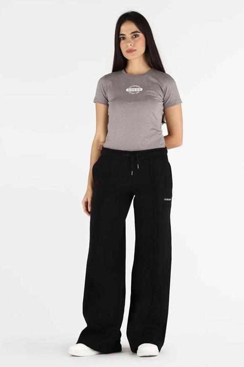 Kadın Siyah Regular Fit Eşofman Altı W5BB04KC811-JBLK