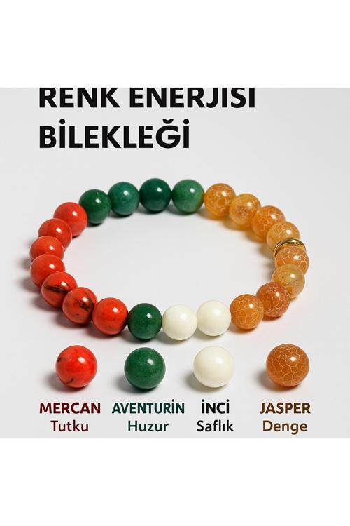 Doğal Akik - Ay Taşı Pozitif Enerji Sağlayan Bileklik | Akik - Ay Taşı