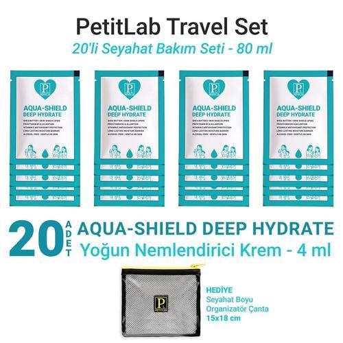 Travel Set 20'li Şase Nemlendirici Krem *Organizatör Çanta Hediyeli