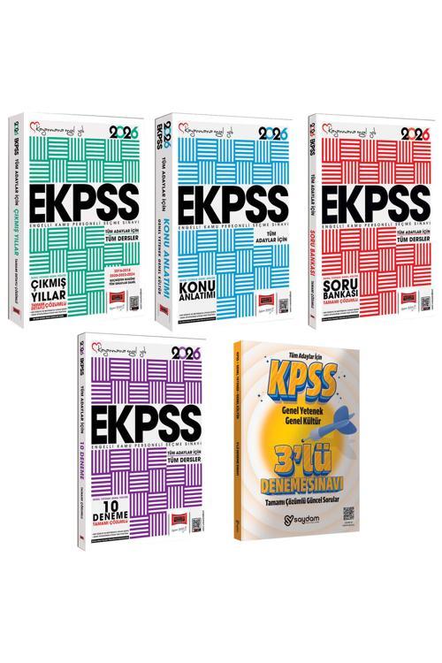 2026 E-KPSS GYGK Tüm Dersler Konu Anlatımı-Soru Bankası-10 Deneme-Detaylı Çözümlü Çıkmış Sorular