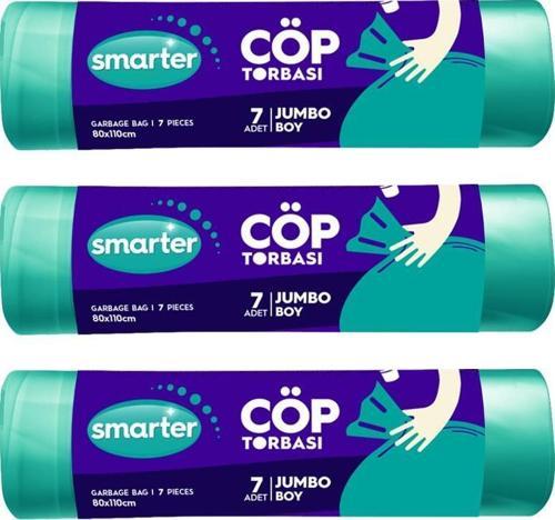 3 LÜ JUMBO BOY ÇÖP TORBASI 80x110cm ( ÇÖP POŞETİ )