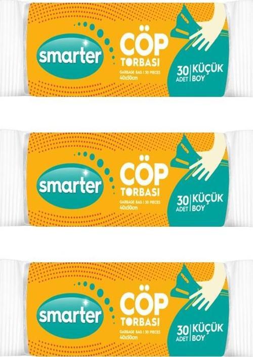 3 LÜ KÜÇÜK BOY ÇÖP TORBASI MİNİ 40x50cm ( ÇÖP POŞETİ )