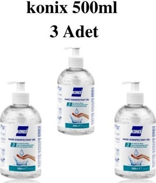 El-Cilt Dezenfektan Jeli 500 Ml 3 Adet (3X500)