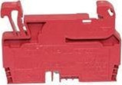 4 Mm Kırmızı Yay Baskılı Klemens - 5 ADET