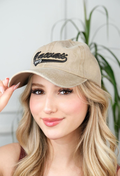 Unisex Eskitme Görünümlü Cap Şapka Baseball Cap Hiphop Şapka