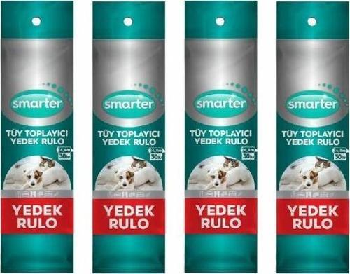 TÜY TOPLAYICI YEDEK 4 LÜ PAKET KEDİ KÖPEK