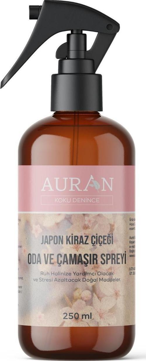 Japon Kiraz Çiçeği Oda Ve Çamaşır Spreyi Oda Kokusu Room Spray 250ml