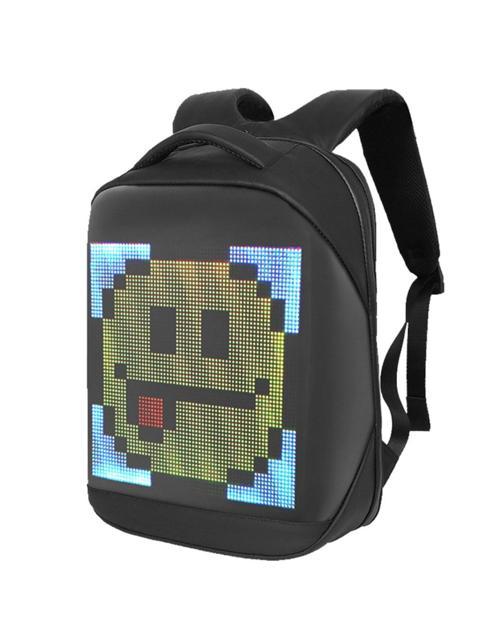 PixelBag Led Çocuk Çantası Siyah
