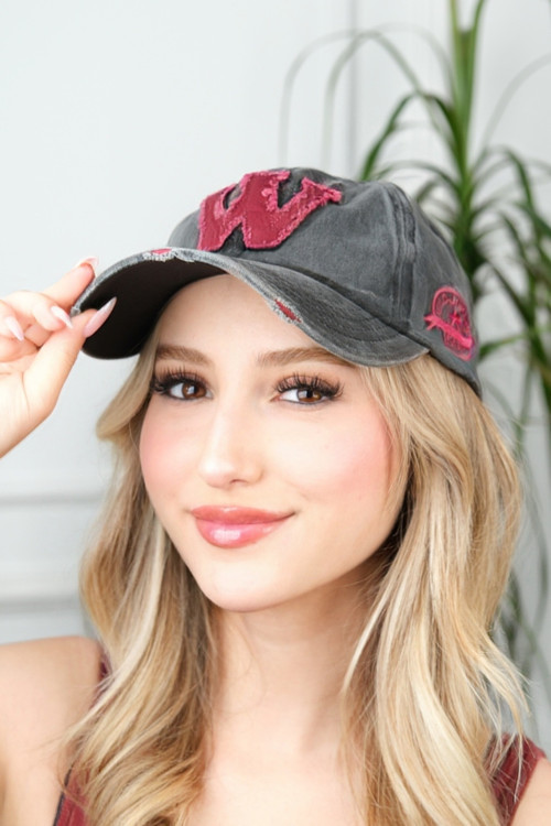 Unisex Eskitme Görünümlü Cap Şapka Baseball Cap Hiphop Şapka