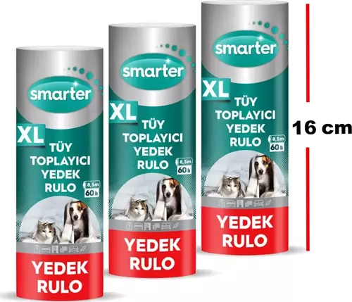 XL TÜY TOPLAYICI YEDEK RULO 3 ADET