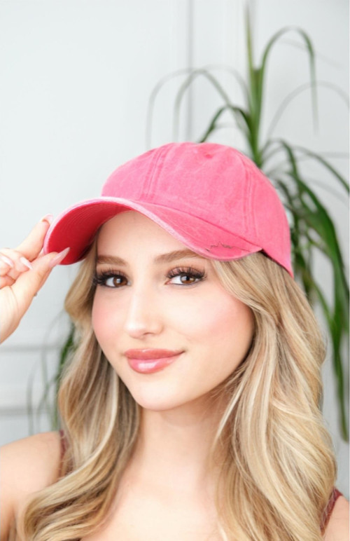 Unisex Eskitme Görünümlü Cap Şapka Baseball Cap Hiphop Şapka